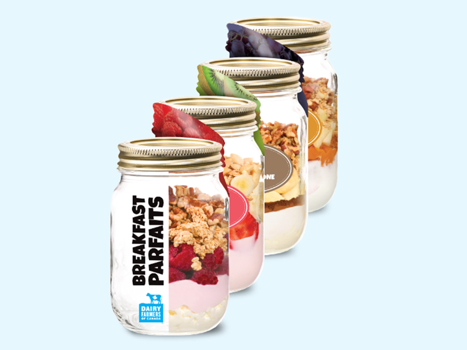 Meals in a Jar Recipe Brochure: Breakfast Parfaits 